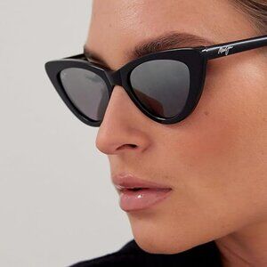 Maui Jim Women's Lychee Polarized Cat Eye Sunglasses